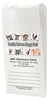 White Paper veterinary prescription bag with happy pet photo collage and Healthy Pets are Happy Pets design.
