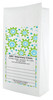 White paper veterinary prescription bag featuring veterinary prescription bags with playful paw print splash pattern
