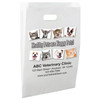 FCPHL39- Full Color Personalized Paper Die-Cut Bag (Multiple Imprint ColorL Available)