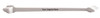 White double ended pet toothbrush with white bristles on both ends and centered black placeholder text reading "Your Imprint Here" to indicate the custom imprint area.

