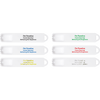 Pet Paradise personalized tick remover spoons with stacked text reading "Grand Opening!" and "Delivering Pet Happiness" displayed in black, green, blue, red, yellow, and gray imprint colors on white spoons.