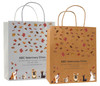 veterinary handled bag with fall leaves and pet photo design