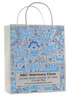 FCHSD28 - Personalized Handled Paper Bag (Multiple Imprint Colors Available)