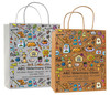 FCHSD31 - Personalized Handled Paper Bag (Multiple Imprint Colors Available)