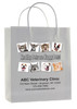FCHSD39 - Personalized Handled Paper Bag (Multiple Imprint Colors Available)