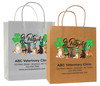 veterinary handled bag with St. Patricks day design