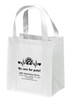 NWS66 - Personalized Non-Woven Tote Bag - 12W x 8 x 13H (Multiple Bag & Imprint Colors Available) (NWS66) NWS66 - Personalized Non-Woven Tote Bag - 12W x 8 x 13H (Multiple Bag & Imprint Colors Available) (NWS66)