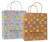 veterinary handled bag with colorful pet face pattern design