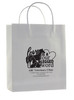 HSD69 - Personalized Handled Paper Bag (Multiple Imprint Colors Available) (HSD69) white