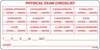 LR-40A: Physical Exam Checklist "A" Series LR-40A: Physical Exam Checklist "A" Series