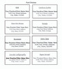 FCAL1: 13 month Full-Size Calendar (FCAL1) fonts