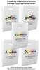FCPHS57- Full Color Personalized Paper Die-Cut Bag (Multiple Imprint Colors Available)
