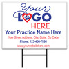 PYSP- Personalized Yard Sign "18 x 24" Customized products not available for online ordering. Please call 877-761-5933 to place your order.