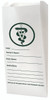 BAG1. Veterinary prescription bag featuring a dark green medical symbol with form fields for Date, Owner’s Name, Pet’s Name, and Instructions on a white background