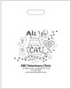 PTS9 - Personalized Plastic Tote Bag - 9" x 12" PTS9 - Personalized Plastic Tote Bag - 9" x 12"