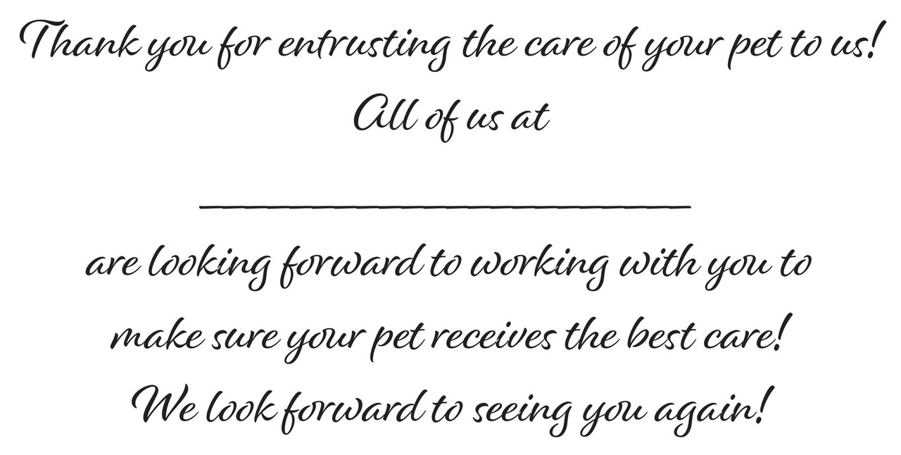 WELCOMEPETS1 - Standard Message WELCOMEPETS1 - Standard Message