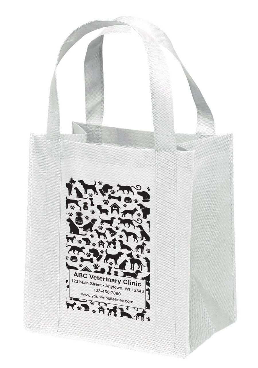 Personalized non woven tote bags clearance