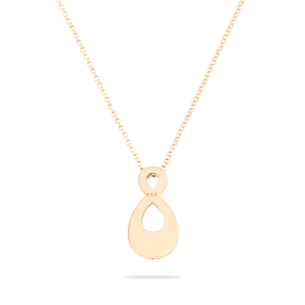 Infinity 18K Gold Plated-Front Infinity 18K Gold Plated-Front