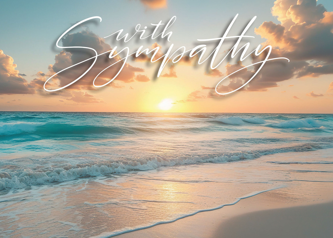 sympathy / タイム・ディフュージョン SYMBEACH - Sympathy Card - Positive Impressions