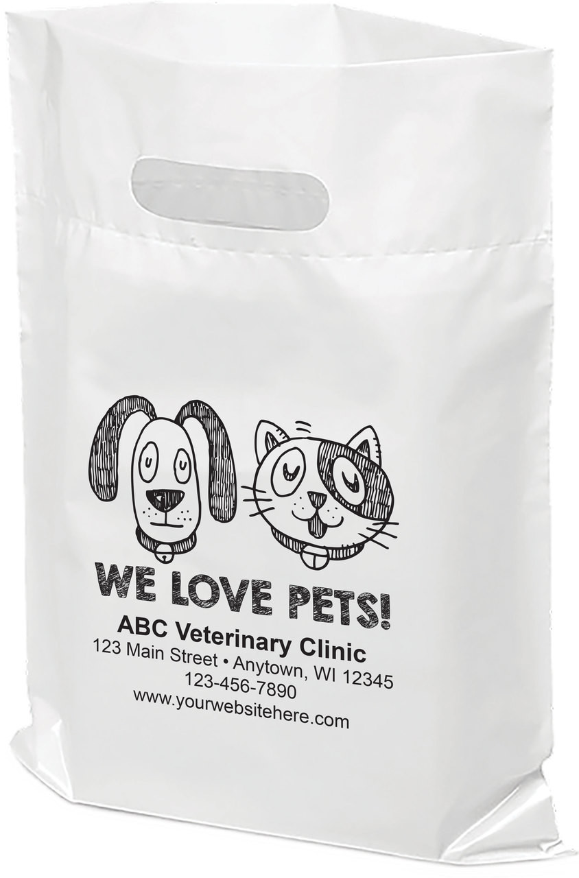 personalized plastic bags