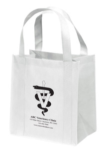 NWS1 - Personalized Non-Woven Tote Bag - 12W x 8 x 13H NWS1 - Personalized Non-Woven Tote Bag - 12W x 8 x 13H