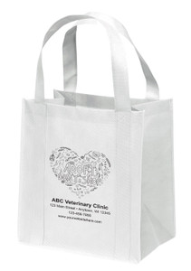 NWS21 - Personalized Non-Woven Tote Bag - 12W x 8 x 13H