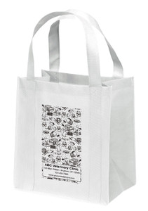 NWS36 - Personalized Non-Woven Tote Bag - 12W x 8 x 13H