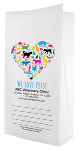 FCPFL1 - Full Color Personalized Large Flat Bottom Paper Bag FCPFL1 - Full Color Personalized Large Flat Bottom Paper Bag