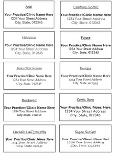 Font Options Font Options