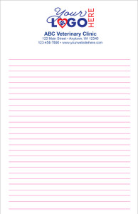 NHALFP- 5.5" X 8.5" Note Pads (NHALFP)