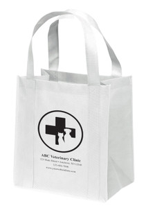 NWL49 - Personalized Non-Woven Tote Bag - 13W x 10 x 15H (Multiple Bag & Imprint Colors Available) (NWL49) NWL49 - Personalized Non-Woven Tote Bag - 13W x 10 x 15H (Multiple Bag & Imprint Colors Available) (NWL49)