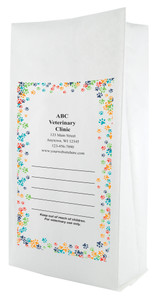 FCPFS36 - Full Color Personalized Small Flat Bottom Bag