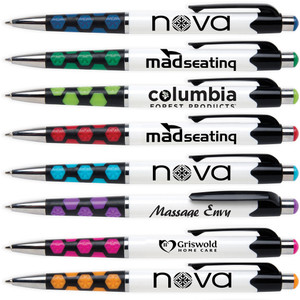 PEN3-Sprite Pen Personalized w/ Black Ink - Imprint area: 1 5/8″ W