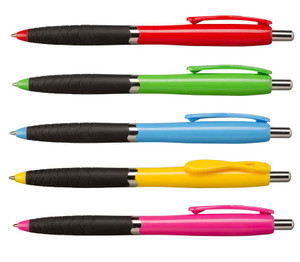 PEN10 - Simpatico Pen Personalized w/ Blue Ink Only - Imprint area: 1 1/2" W x 1/2″ H. 500 pens/unit. PEN10 - Simpatico Pen Personalized w/ Blue Ink Only - Imprint area: 1 1/2" W x 1/2″ H. 500 pens/unit.