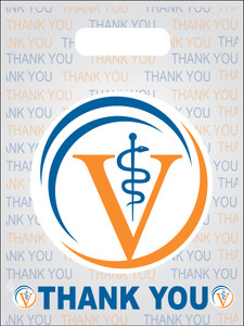 TOTE85 - Clear Plastic Tote Bag - 9" x 12" (Tote85)