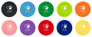 PSF6 - Personalized Pet Silicone Flier (Multiple Fliers Colors Available)