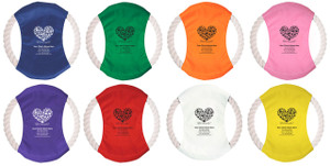 PRF3- Personalized Pet Rope Flier (Multiple Fliers Colors Available) (PRF3)