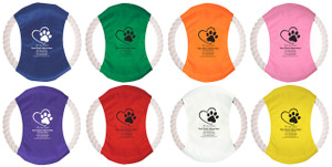 PRF6- Personalized Pet Rope Flier (Multiple Fliers Colors Available) (PRF6)