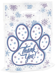 TOTE92- Clear Plastic Tote Bag - 9" x 12"