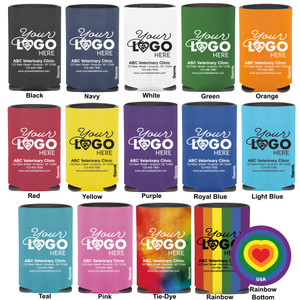 PCCP - Personalized Can Coolers.  Customized products not available for online ordering. Please call 877-761-5933 to place your order.