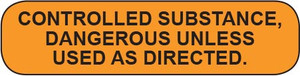  Orange rounded rectangle stickers with black text 