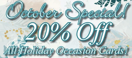 Blue & Gold Holiday background with text.