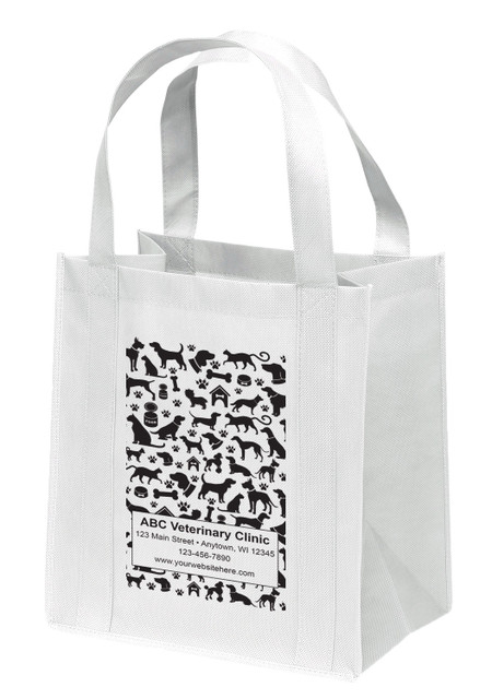 NWB19 - Personalized Non-Woven Tote Bag - 13W x 10 x 15H