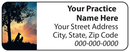 RA7 - 2.625" x 1" Return Address Labels (RA7)