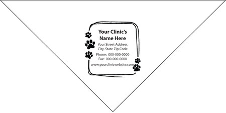 BTSE15 - Small Triangle Bandana Economy (150/pk) (BTSE15)