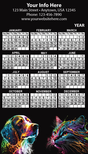 VMC MAG CAL13: Calendar 13 Magnet (VMC MAG CAL13)