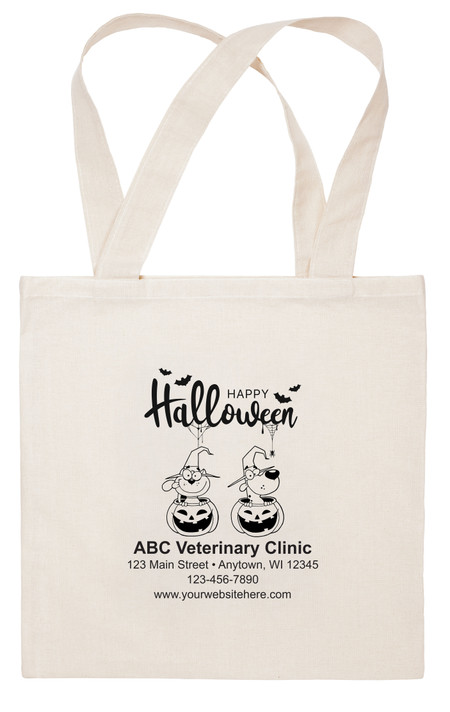 CTS24 - Personalized Fabric Tote Bag - 15"x 15" (Multiple Imprint Colors Available) (CTS24)