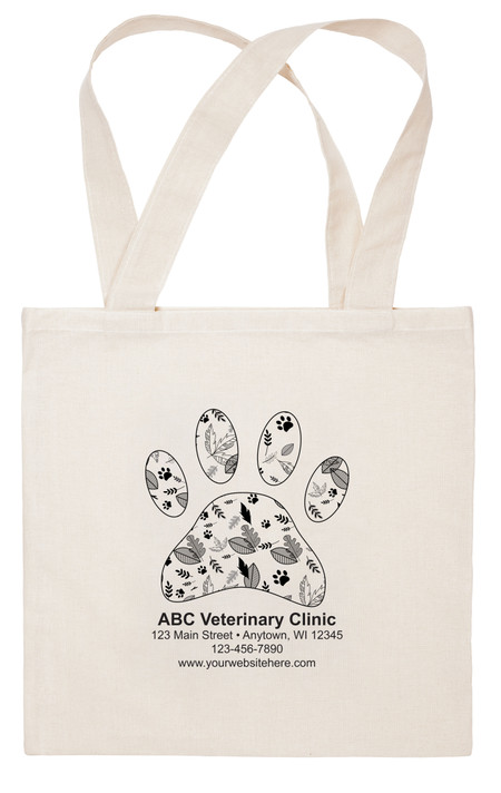 CTS27 - Personalized Fabric Tote Bag - 15"x 15" (Multiple Imprint Colors Available) (CTS27)