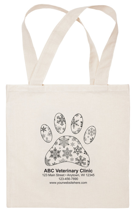 CTS31 - Personalized Fabric Tote Bag - 15"x 15" (Multiple Imprint Colors Available) (CTS31)