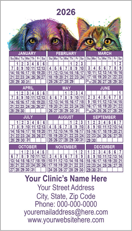 VMC MAG CAL15: Calendar 15 Magnet (VMC MAG CAL15)
